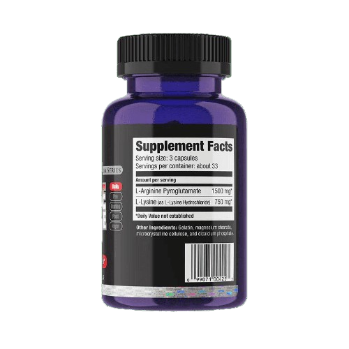 ARGININE & PYROGLUTAMATE & LYSINE – 100CAPS_image_1