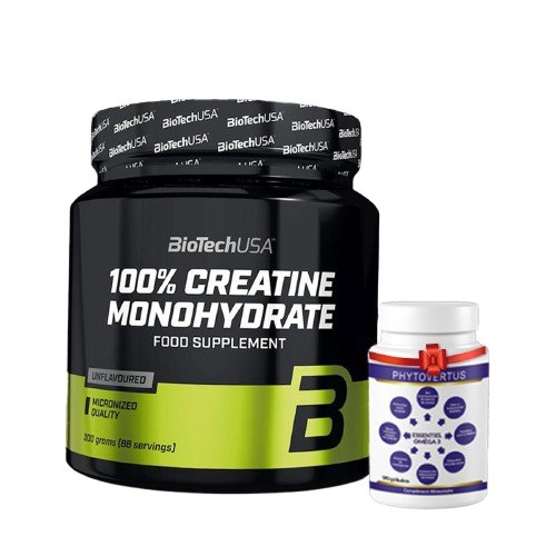 CREATINE BIOTECH USA + OMEGA 90 CAPS