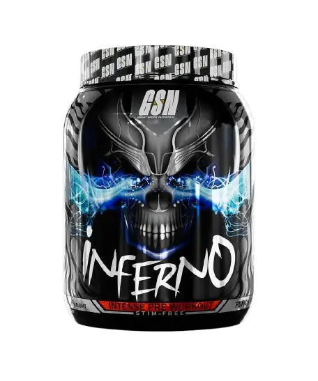 Preworkout Inferno Stim Free – Great Sport Nutrition (GSN) | 450g