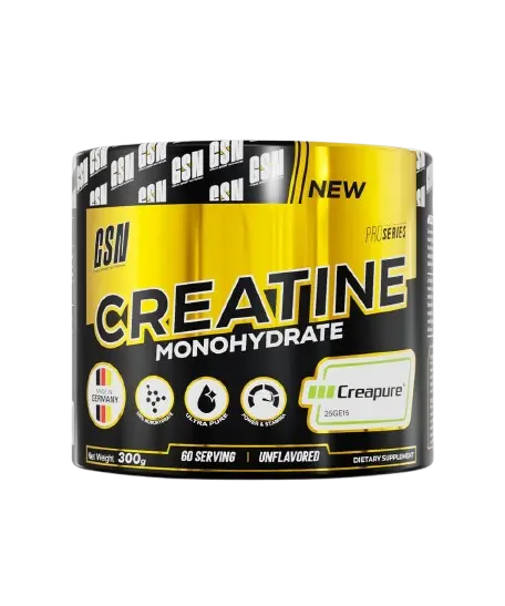 Creatine Monohydrate Creapure® – GSN | 300g 