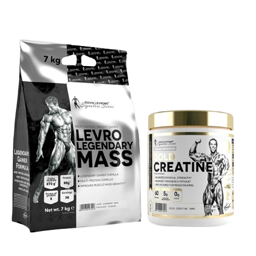 KEVIN LEVRONE LEVRO LEGENDARY MASS 7kg + CREATIEN GOLD KEVIN 300 G